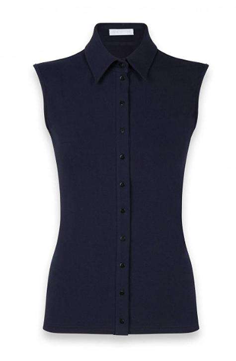 Nuage sleeveless Shirt | Anne Fontaine