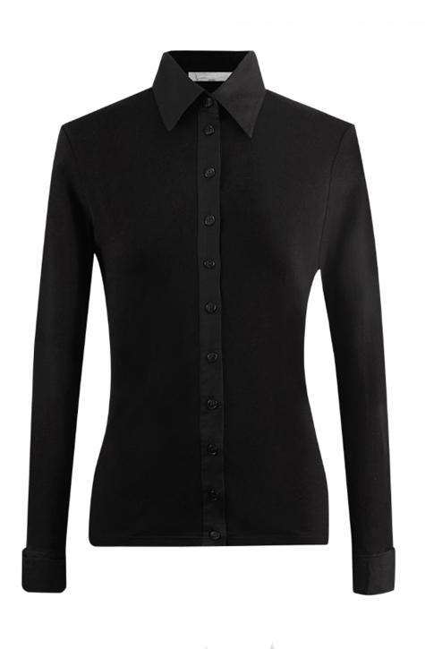 Nuage Shirt Black | Anne Fontaine